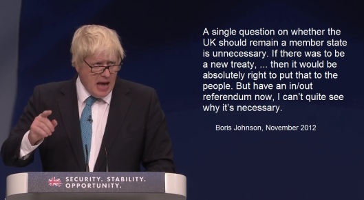 Boris Johnson debate 1